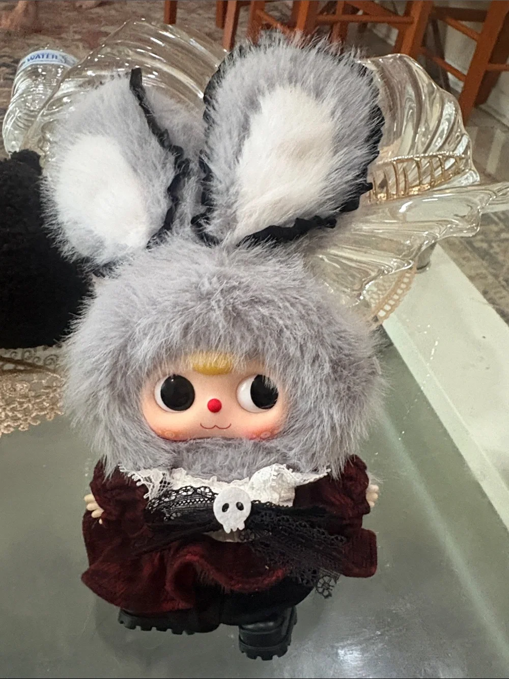 Baby Three Flower Fairy Plush Pendant